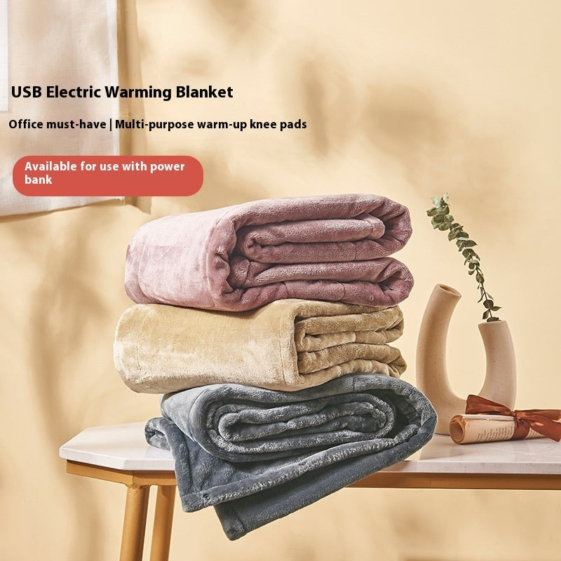 Usb Electric Blanket Single Heating Car Cover Blanket