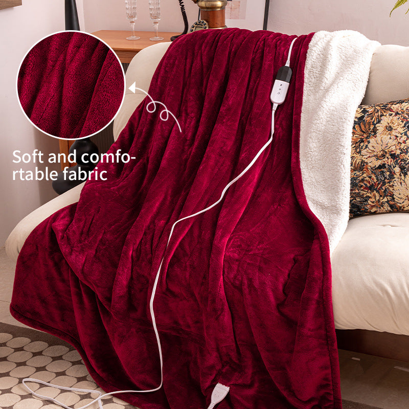 Double Layer Electric Blanket Shawl Cover