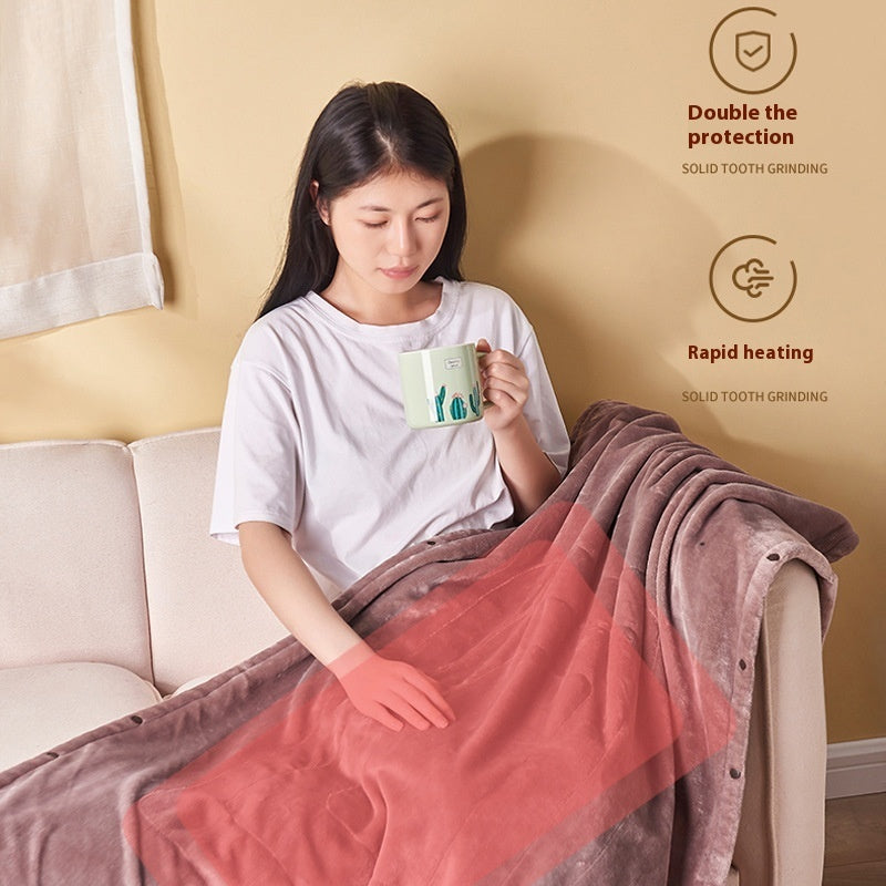 Usb Electric Blanket Single Heating Car Cover Blanket