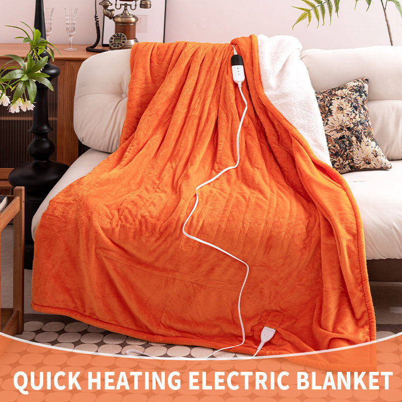 Double Layer Electric Blanket Shawl Cover