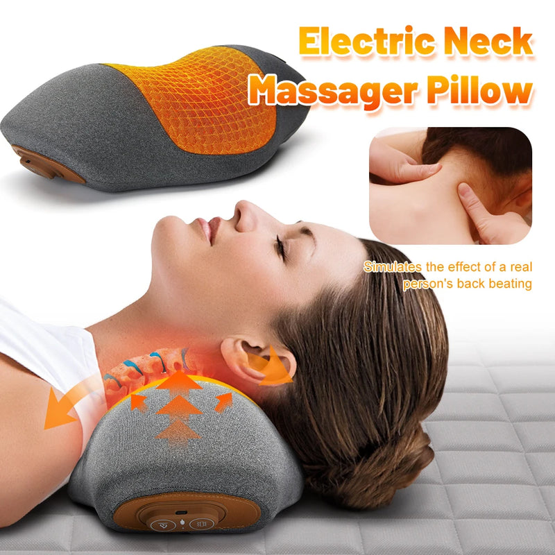 Oreiller Massant Chauffant Cervical Relax