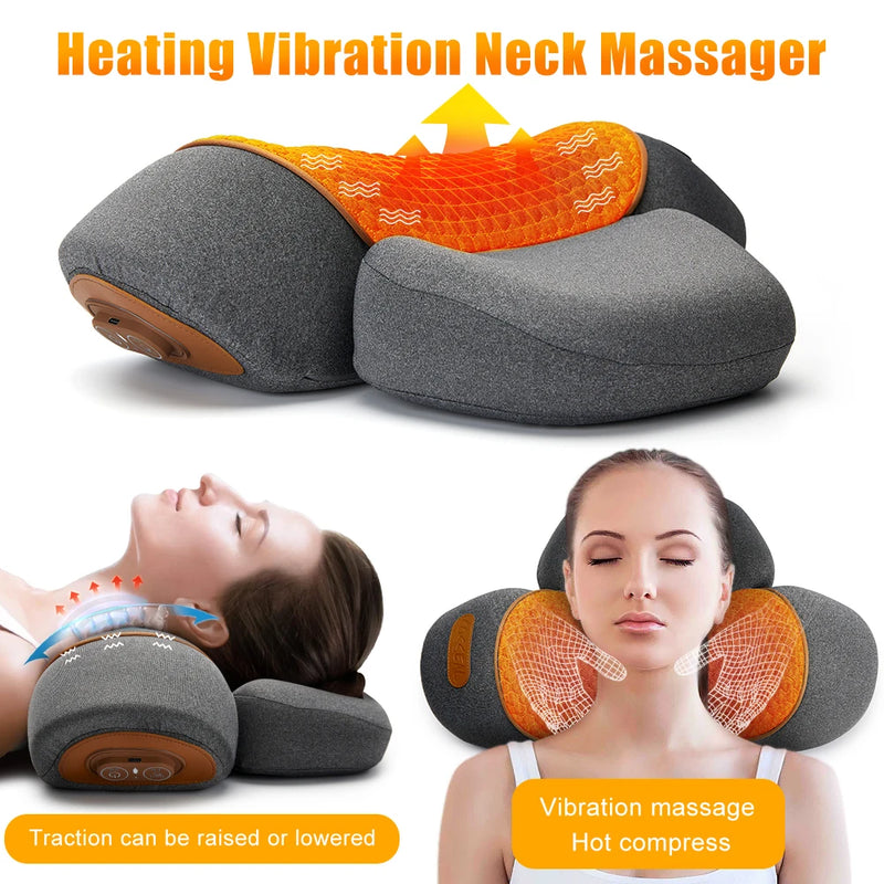 Oreiller Massant Chauffant Cervical Relax