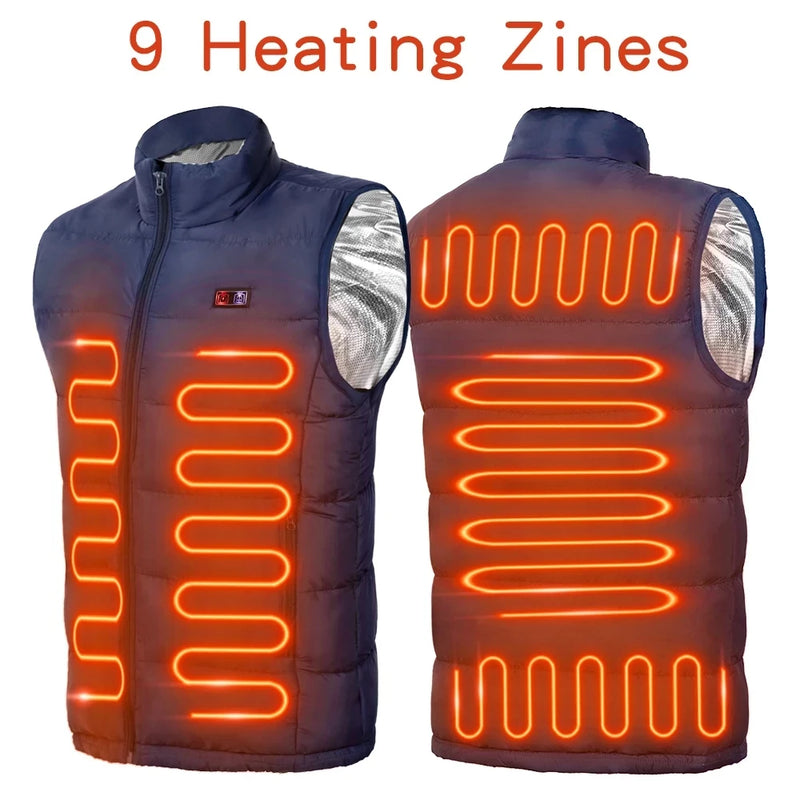 Gilet Chauffant Graphène
