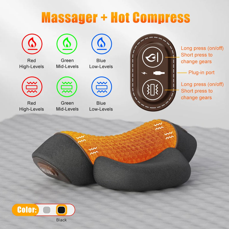 Oreiller Massant Chauffant Cervical Relax